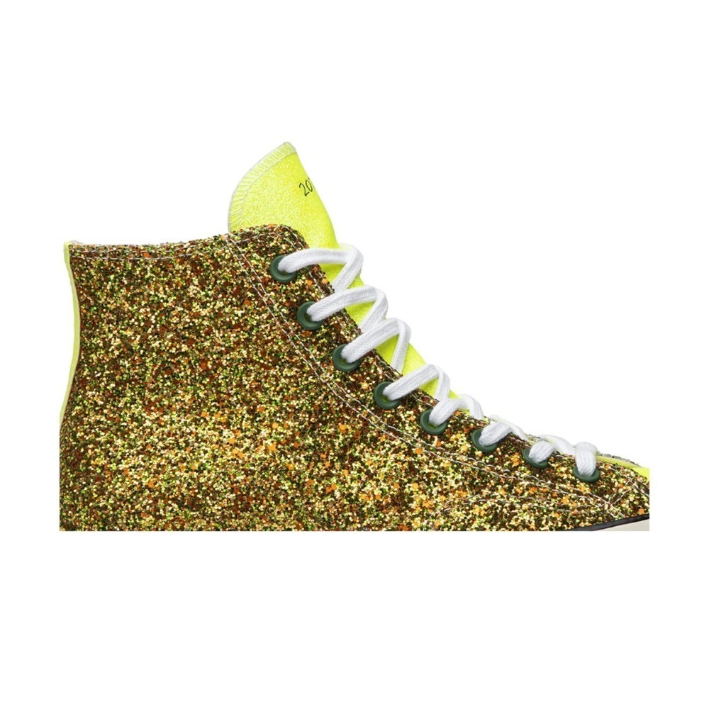 NWT Converse JW Anderson x Chuck 70 High 'Glitter Pack Gold Silver Sz 10.5 - Picture 2 of 9